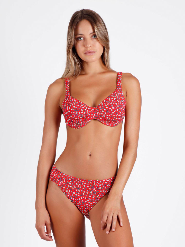 Admas Bikini In Rot G Nstig Kaufen Limango