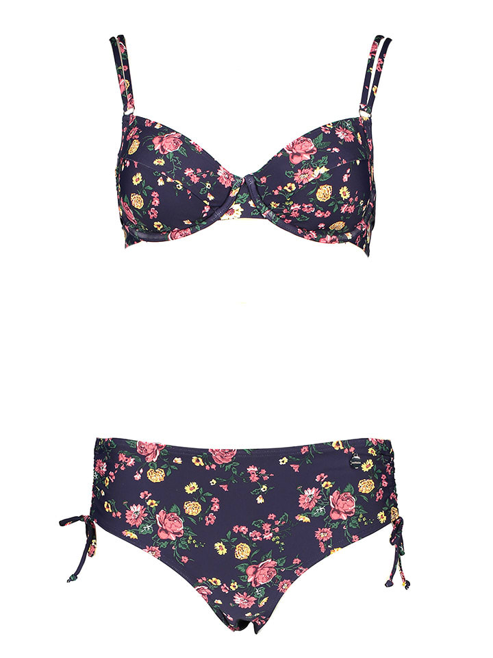 Lascana Bikini In Dunkelblau Pink G Nstig Kaufen Limango