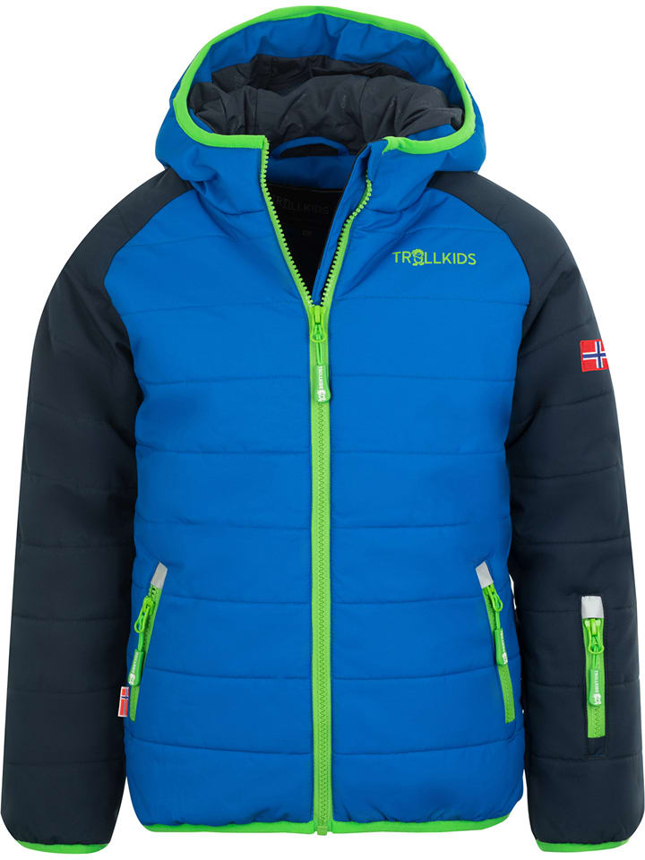 Trollkids Kurtka narciarska "Hafjell PRO" w kolorze niebiesko-granatowym rozmiar: 116