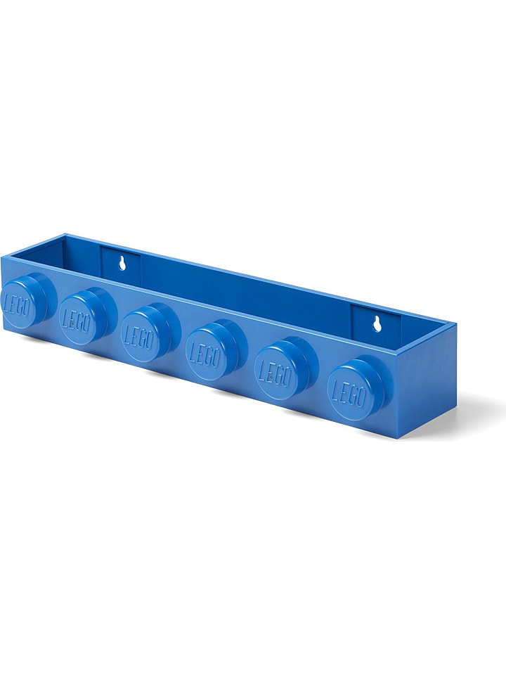 LEGO Regał ścienny w kolorze niebieskim - 48 x 12 x 8 cm rozmiar: onesize