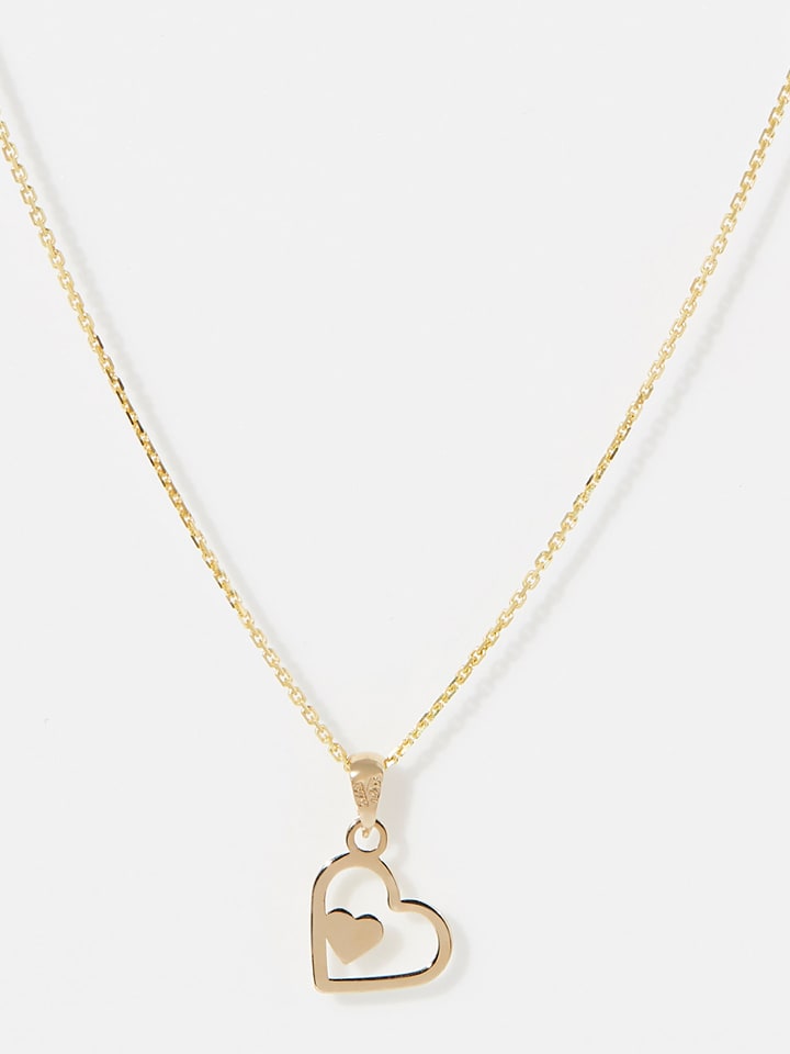 OR ÉCLAT Gold-Anhänger "Coeur coeur" - 81% | Schmuck