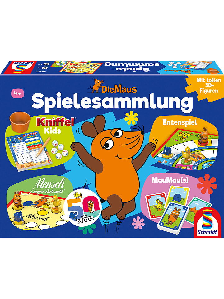 Schmidt Spiele Spielsammlung "Die Maus" - ab 4 Jahren - 17% | Gesellschaftsspiele