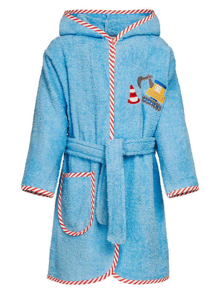 Playshoes Bademantel in Blau - 43% | Größe 98/104 | Baby-waesche