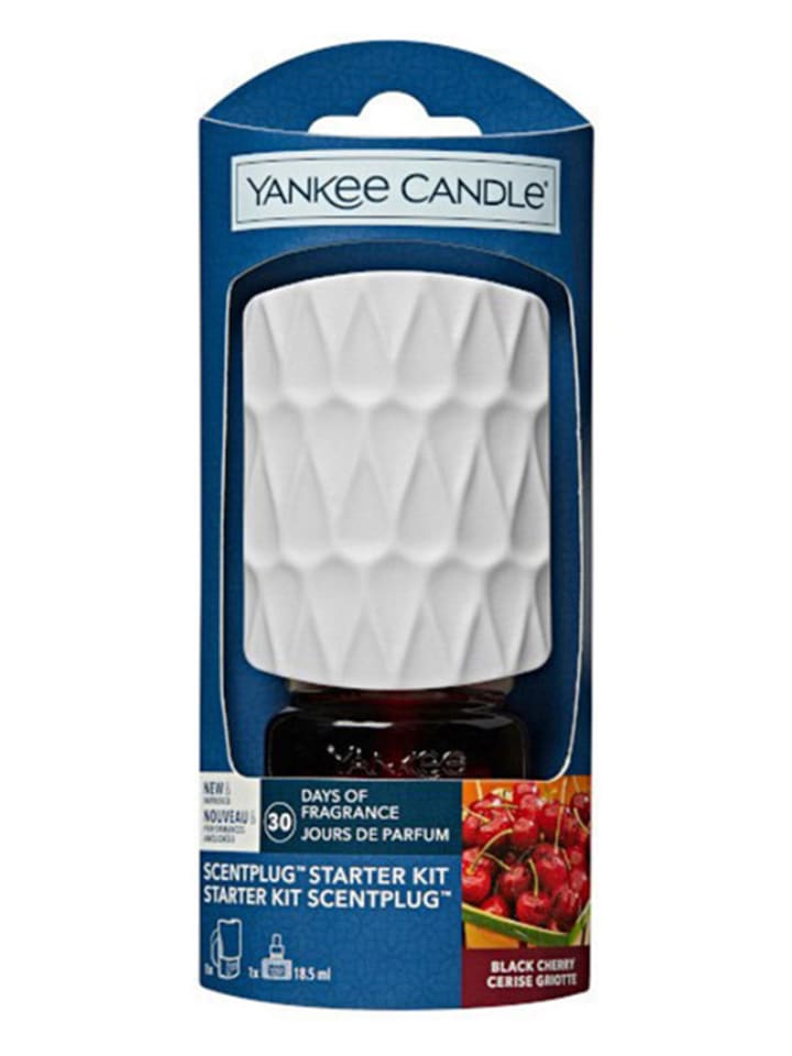 Yankee Candle Elektrischer Lufterfrischer - Black Cherry - 18,5 ml - 11% | Kerzen-vasen