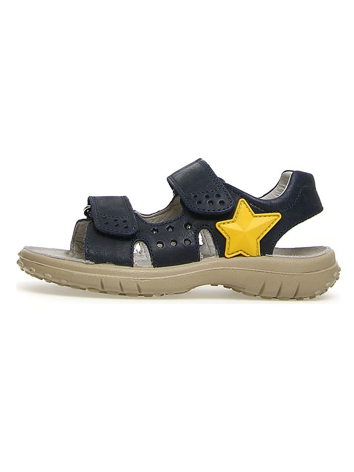 Naturino Leder-Sandalen "5675" in Dunkelblau - 53% | Größe 24 | Babysandalen