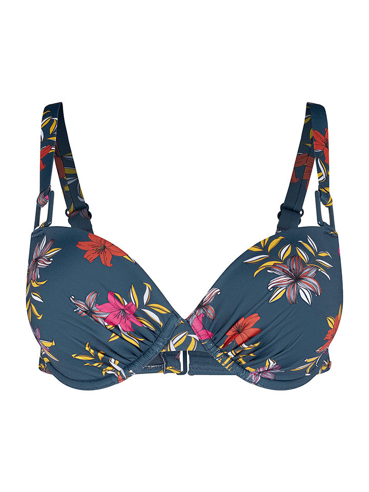 Skiny Bikini-Oberteil in Dunkelblau - 78% | Größe 70B | Damen-bademode