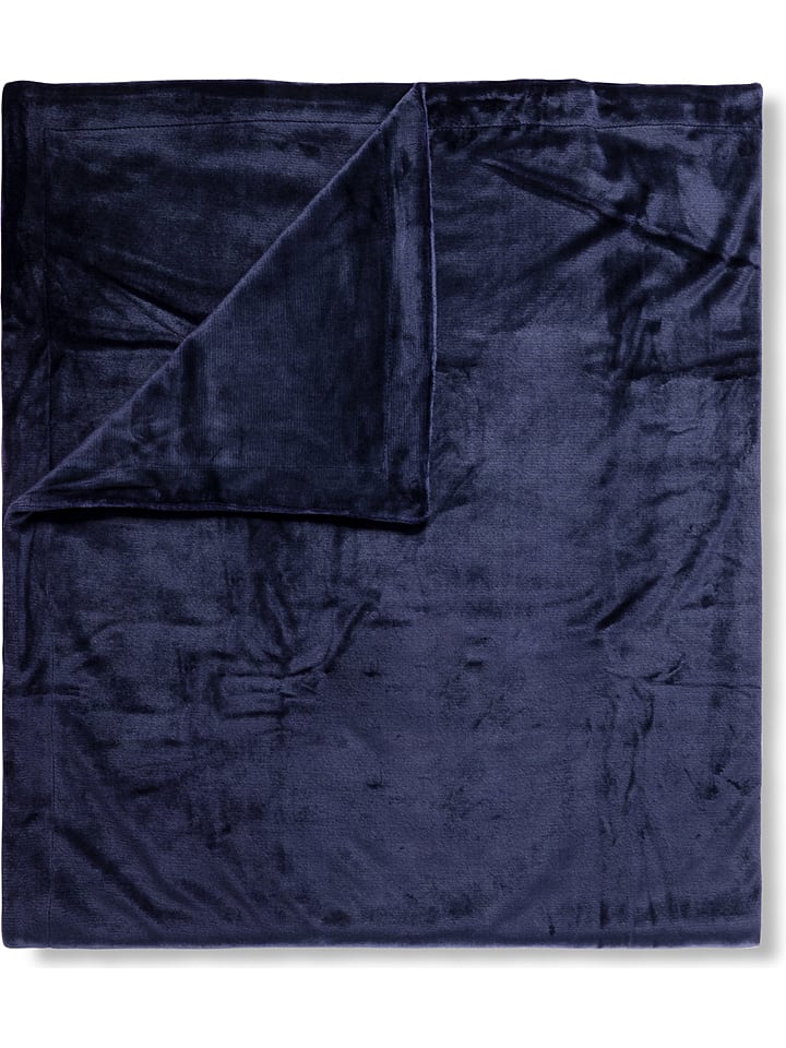 Hip Plaid in Dunkelblau - 27% | Größe 160x180 cm | Decken