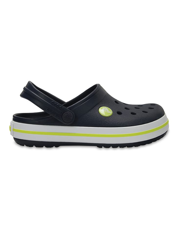 Crocs Crocs "Crocband" in Dunkelblau/ Gelb - 69% | Größe 19/20 | Baby-badeschuh