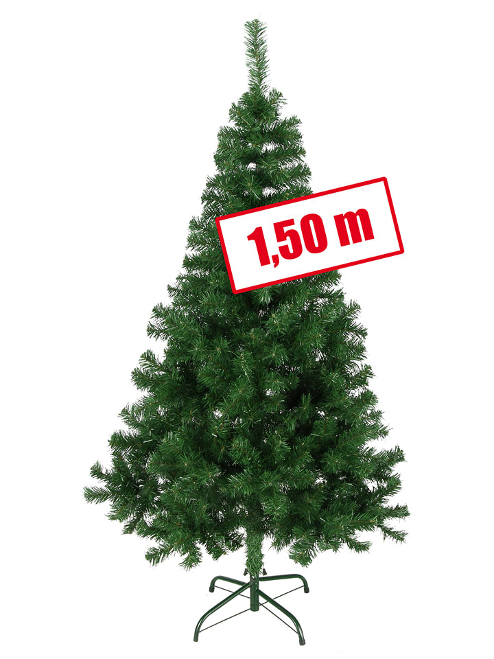 Profiline Sztuczna choinka w kolorze zielonym - wys. 150 cm rozmiar: onesize