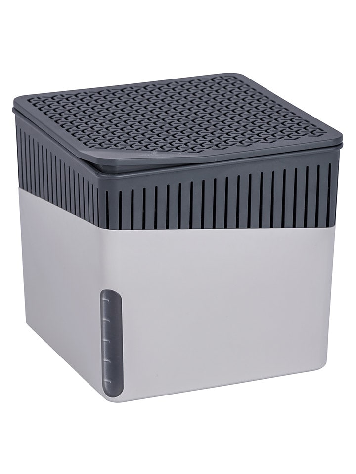 Wenko Luftentfeuchter "Cube" in Grau - (B)13 x (H)13 x (T)13 cm - 15% | Klima-haushalt