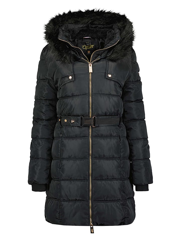 Canadian Peak Parka "Diamentereak" w kolorze czarnym rozmiar: XL