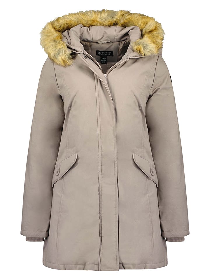 Canadian Peak Parka "Dinastipeak" in Taupe - 73% | Größe XXL | Damenjacken