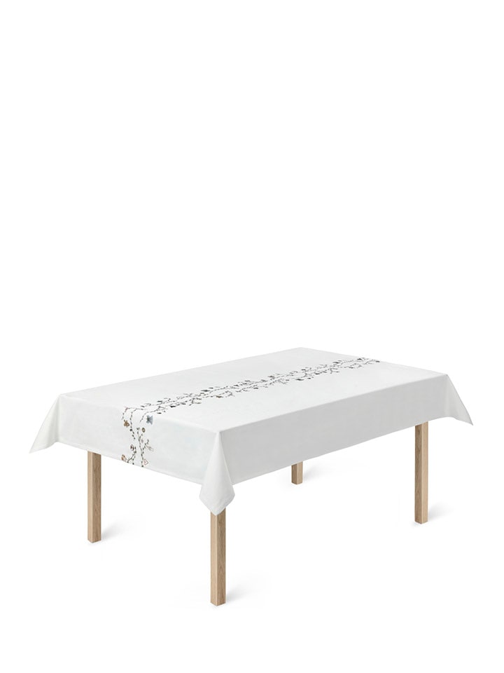 Rosendahl Obrus "Hammershøi Christmas" w kolorze białym - 320 x 150 cm rozmiar: onesize