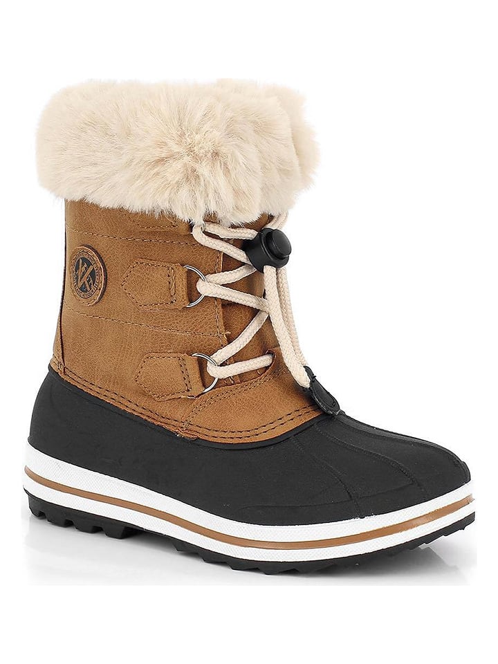 Kimberfeel Winterstiefel "Elisa" in Hellbraun - 54% | Größe 30 | Kinderstiefel