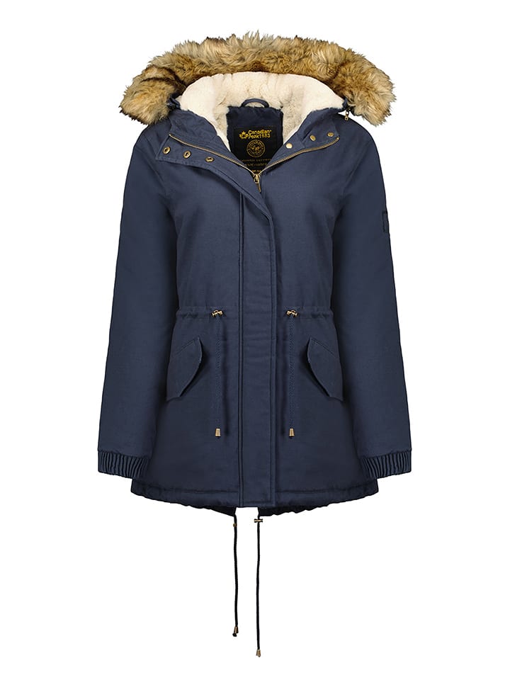 Canadian Peak Parka "Ampuri" in Dunkelblau - 75% | Größe XXL | Damenjacken