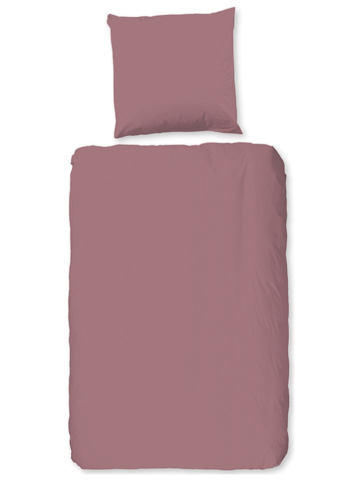 Hip Satin-Bettwäsche-Set in Altrosa - 25% | Größe 140x220 cm | Bettwaesche-bettwaren