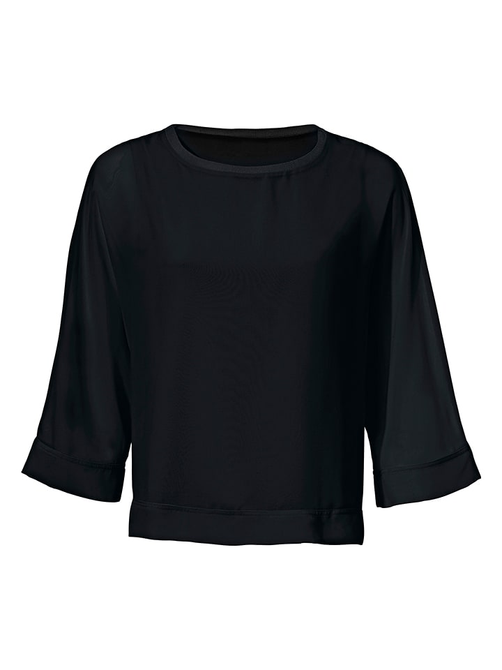 Heine Bluse in Schwarz - 40% | Größe 44/46 | Damen-blusen