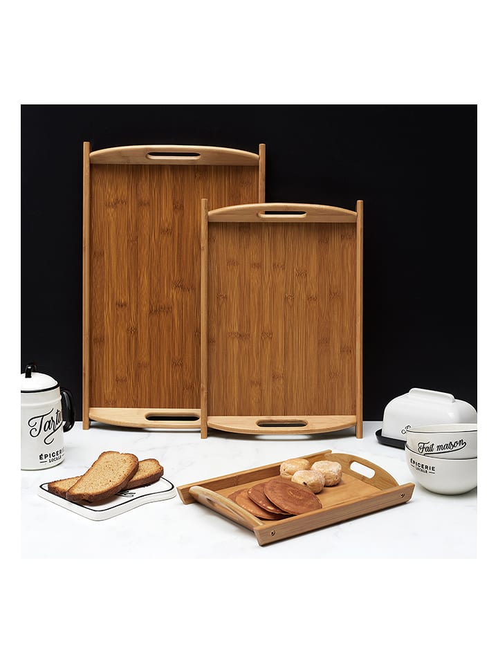 Make a Wish 3er-Set: Tabletts in Bambus - 10% | Aufbewahren-servieren