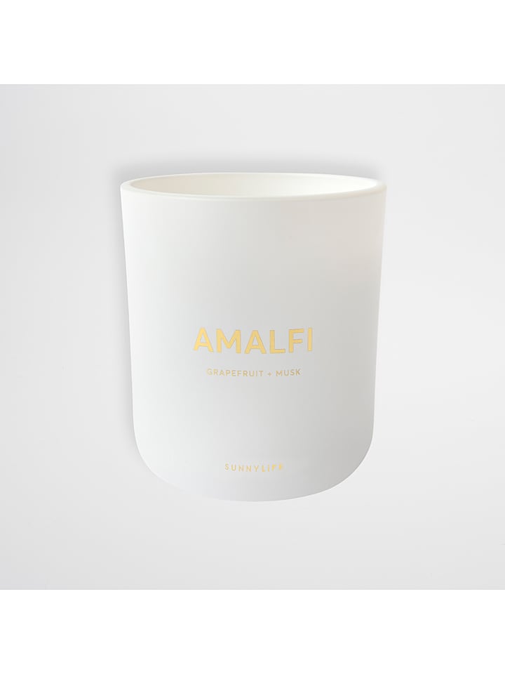 Sunny Life Duftkerze "Amalfi" in Weiß - 900 g - 16% | Kerzen-vasen