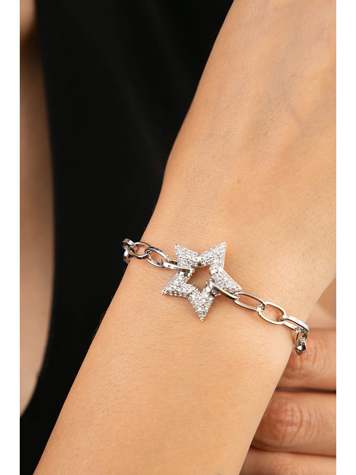 Heliophilia Versilb. Armkette mit Schmuckelement - 53% | Schmuck