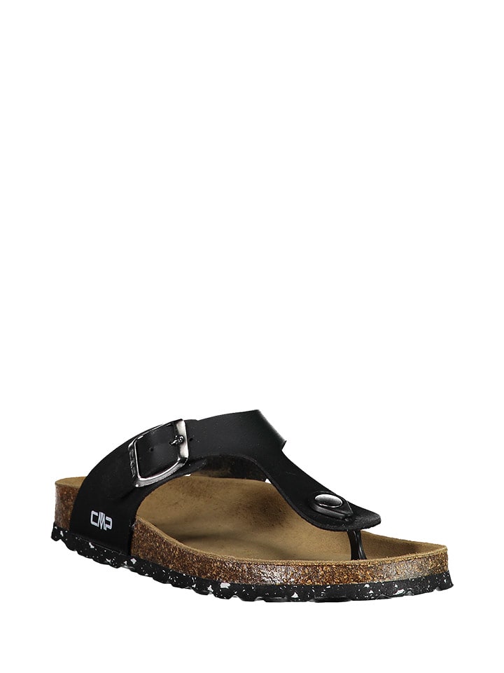 cmp Zehentrenner "Mymosa" in Schwarz - 33% | Größe 40 | Damen-sandalen