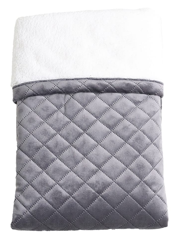 Kaiser Naturfellprodukte Decke "Velvet" in Grau - (L)100 x (B)75 cm - 56% | Decken