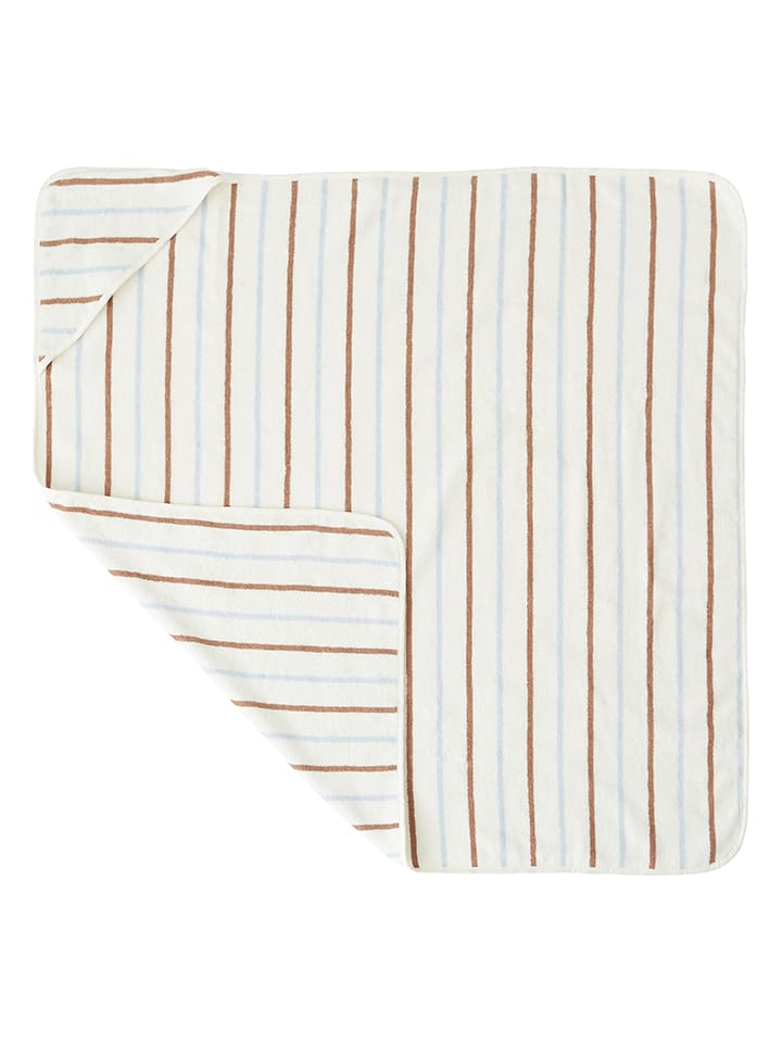 OYOY mini Kapuzenbadetuch "Raita" in Weiß - (L)100 x (B)100 cm - 52% | Badtextilien