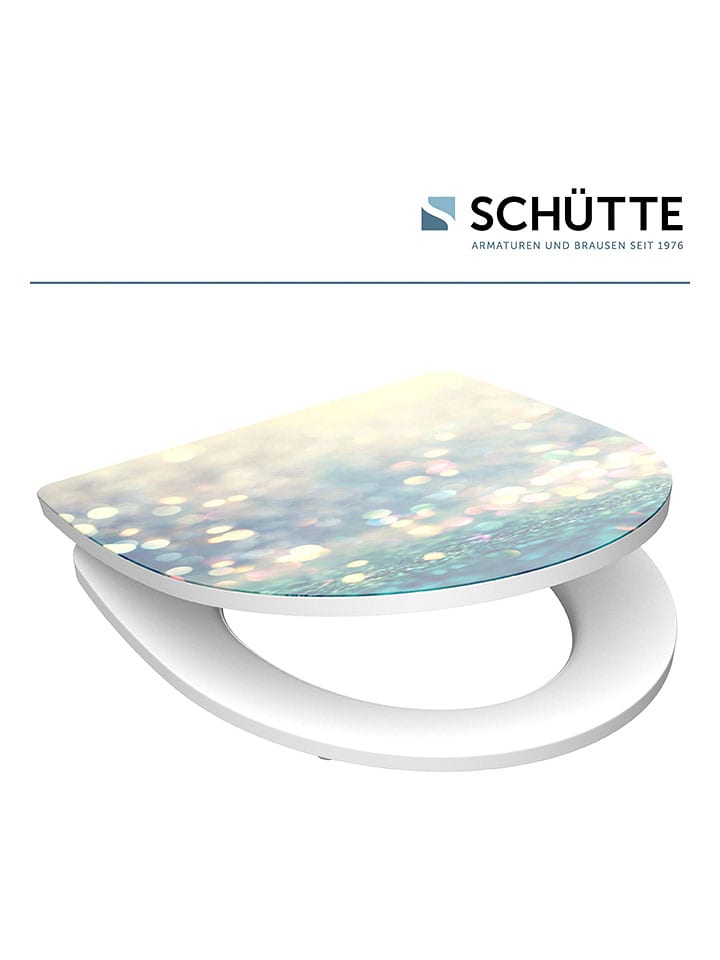 Schütte WC-Sitz ''Magic Light'' mit Absenkautomatik in Weiß/ Bunt - 15% | Badezimmer-accessoires