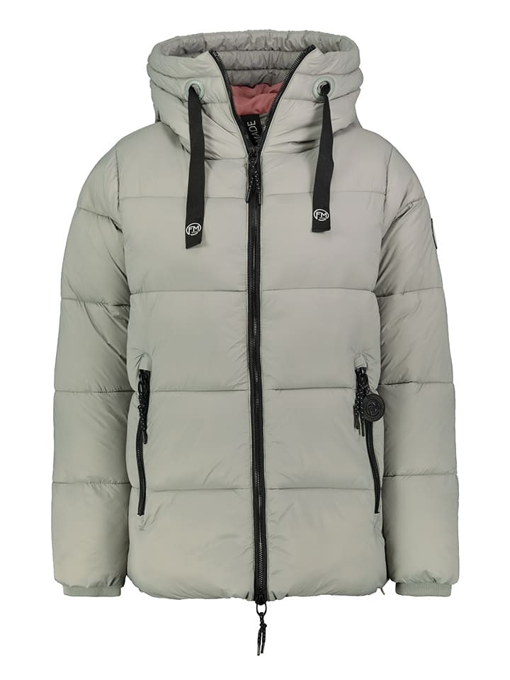Fresh Made Steppjacke in Hellgrün - 46% | Größe M | Damenjacken