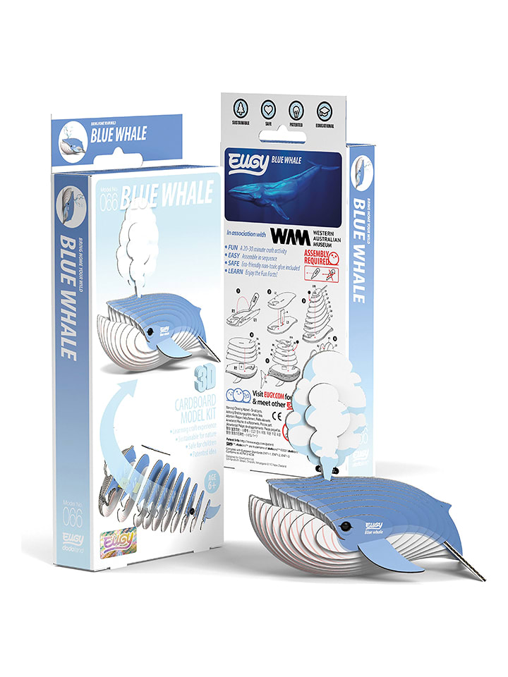 Eugy 3D-Bastelset "Blauwal" - ab 6 Jahren - 15% | Kinder-kreativspielzeug