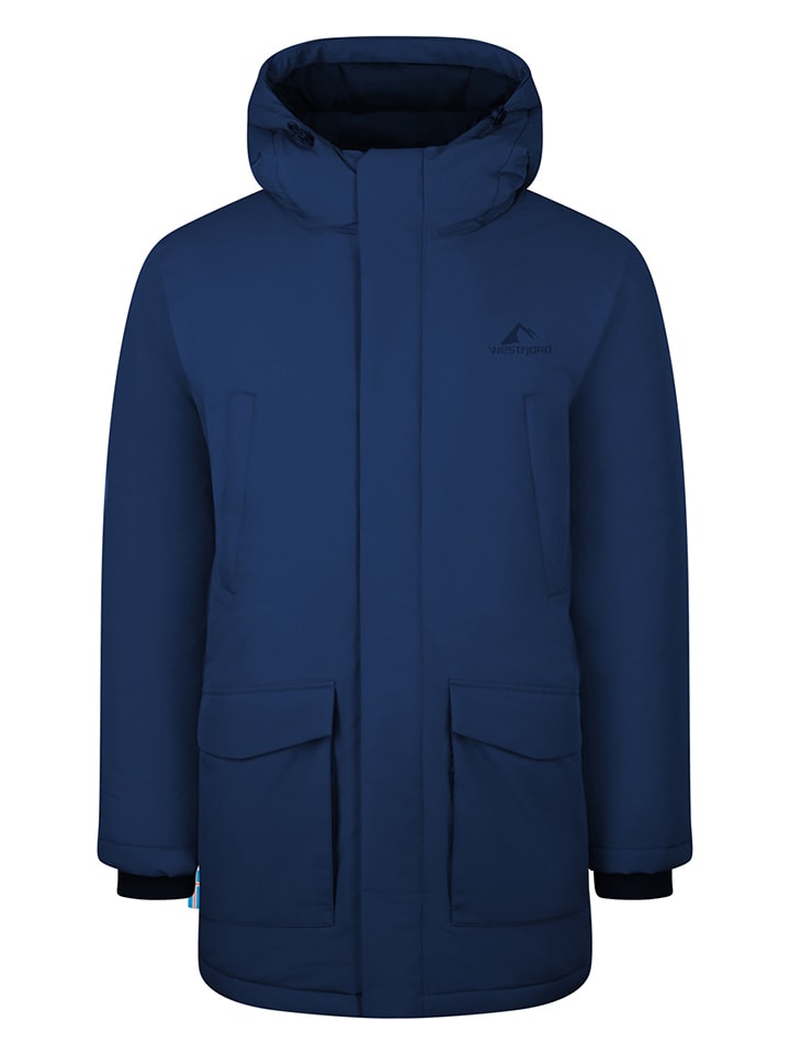 Westfjord Parka funkcyjna "Krafla" w kolorze granatowym rozmiar: L