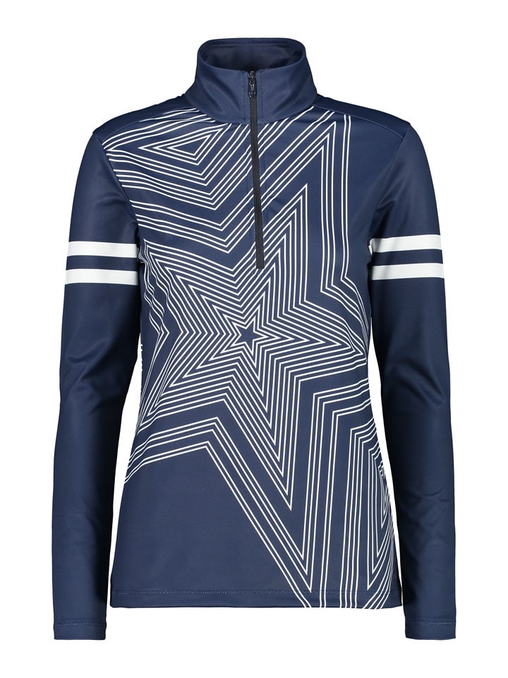 CMP Funktionsshirt in Dunkelblau - 64% | Größe 36 | Damen-outdoor-tops-shirts