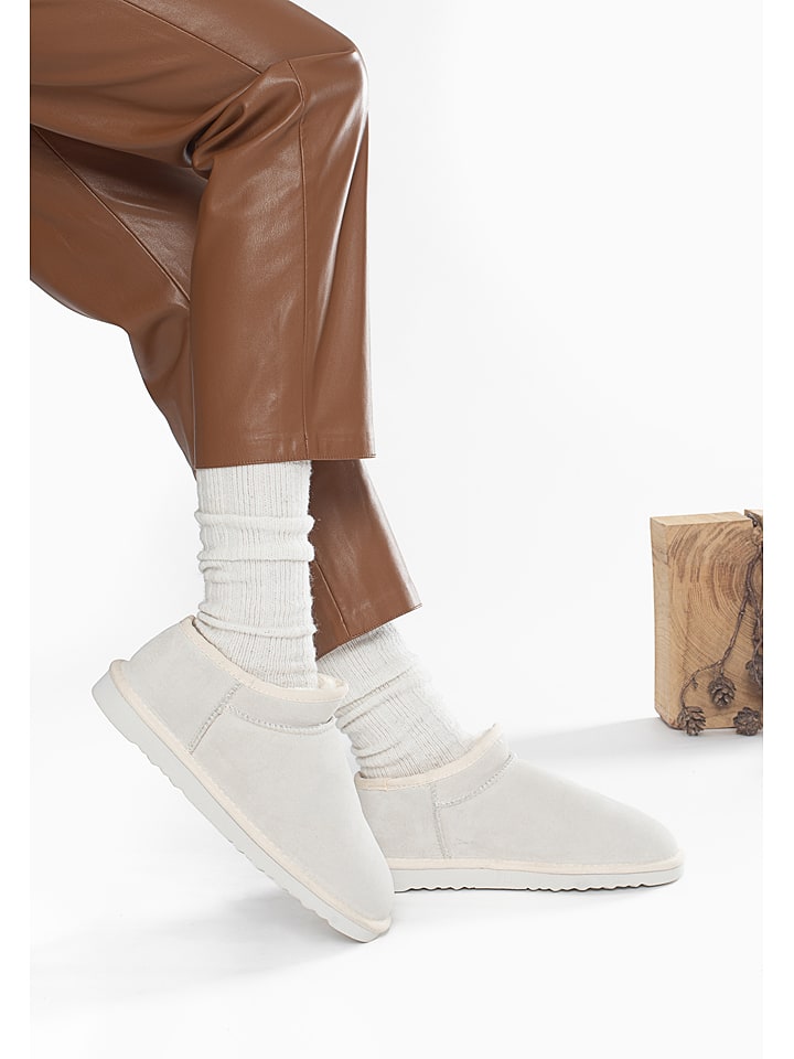 Gooce Leder-Winterboots "Jackie" in Weiß - 67% | Größe 39 | Damen-stiefel