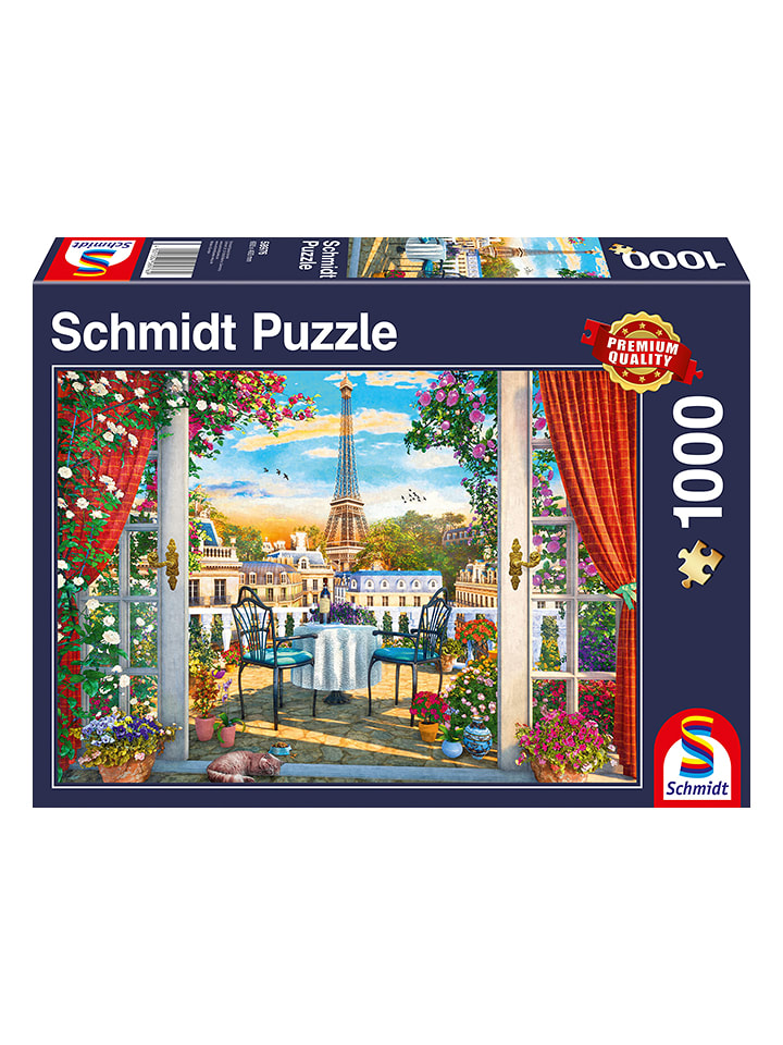 Schmidt Spiele 1.000tlg. Puzzle "Terrasse in Paris" - ab 12 Jahren - 16% | Gesellschaftsspiele