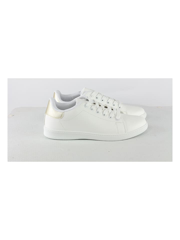 C'M Sneakers in Weiß/ Gold - 58% | Größe 37 | Damen-sneakers