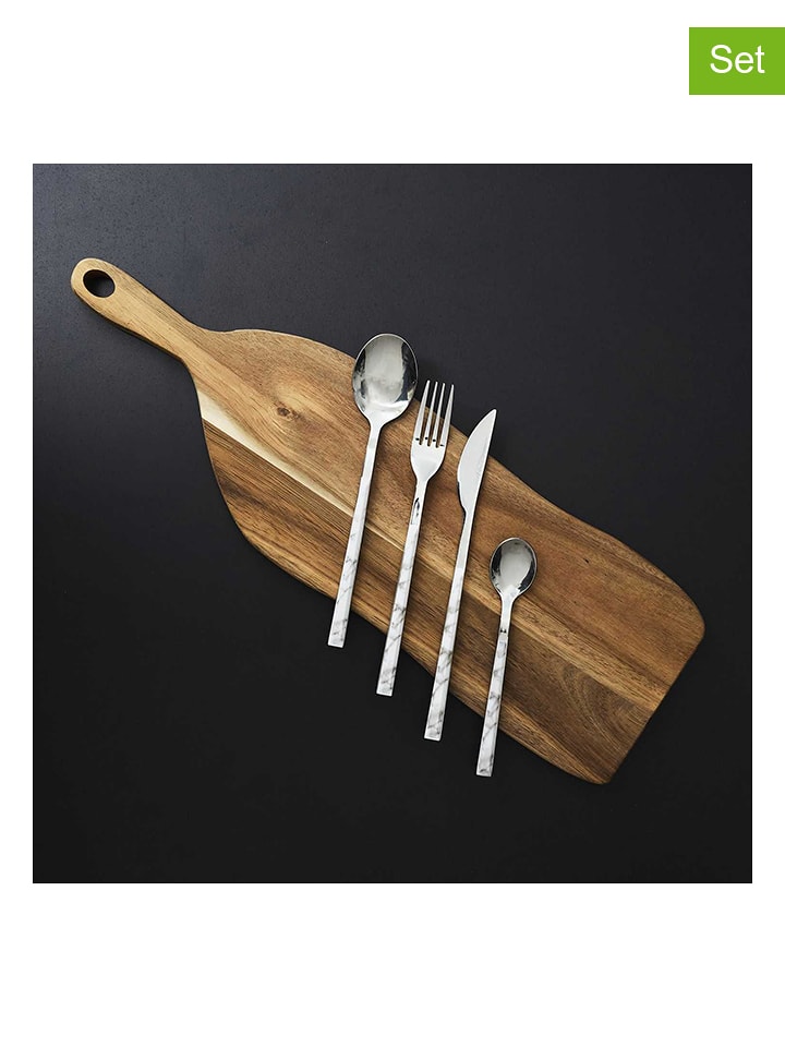 every ware 16tlg. Besteck-Set in Silber - 40% | Gedeckter-tisch