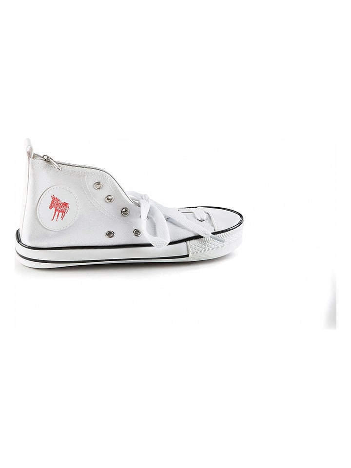 Donkey Products Federtasche "Donkey Doodle" in Weiß - (B)25 x (H)13 cm - 27% | Federmaeppchen