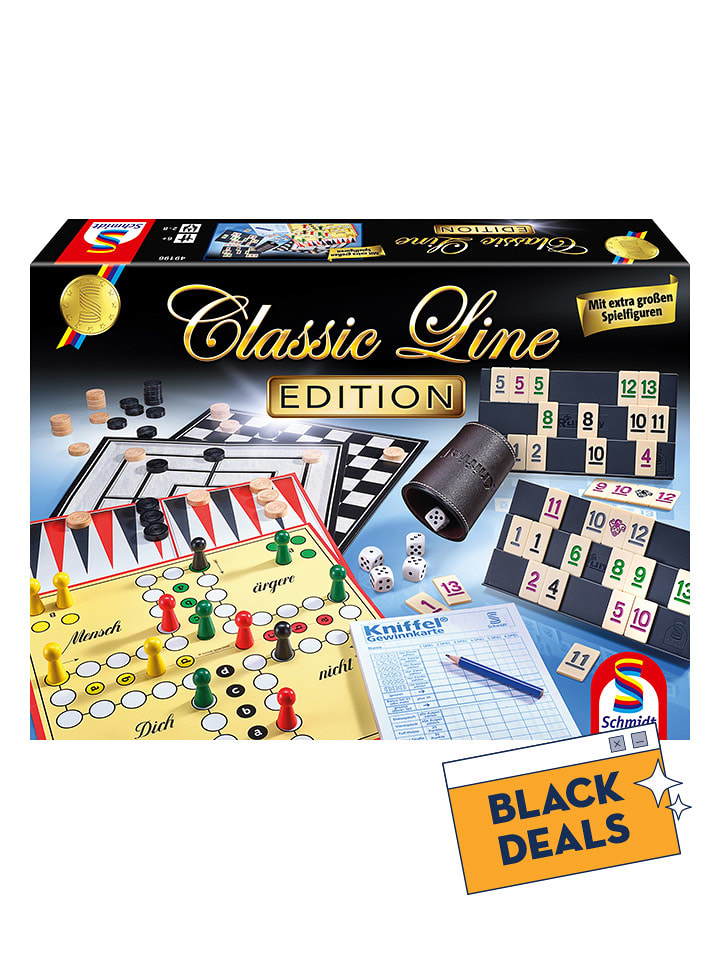 Schmidt Spiele Spielsammlung "Classic Line - Edition" - ab 6 Jahren - 22% | Gesellschaftsspiele