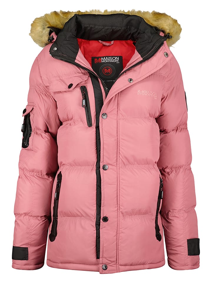 Maison Montaigne Parka "Bonamai" w kolorze jasnoróżowym rozmiar: L
