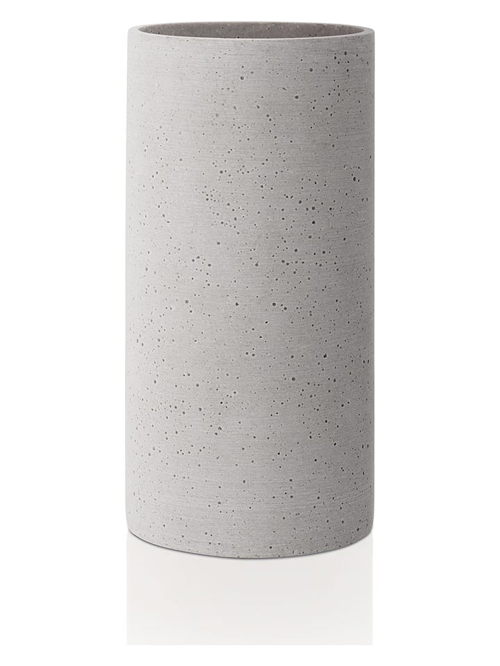 Blomus Vase "Coluna" in Grau - (H)24 x Ø 12 cm - 47% | Kerzen-vasen