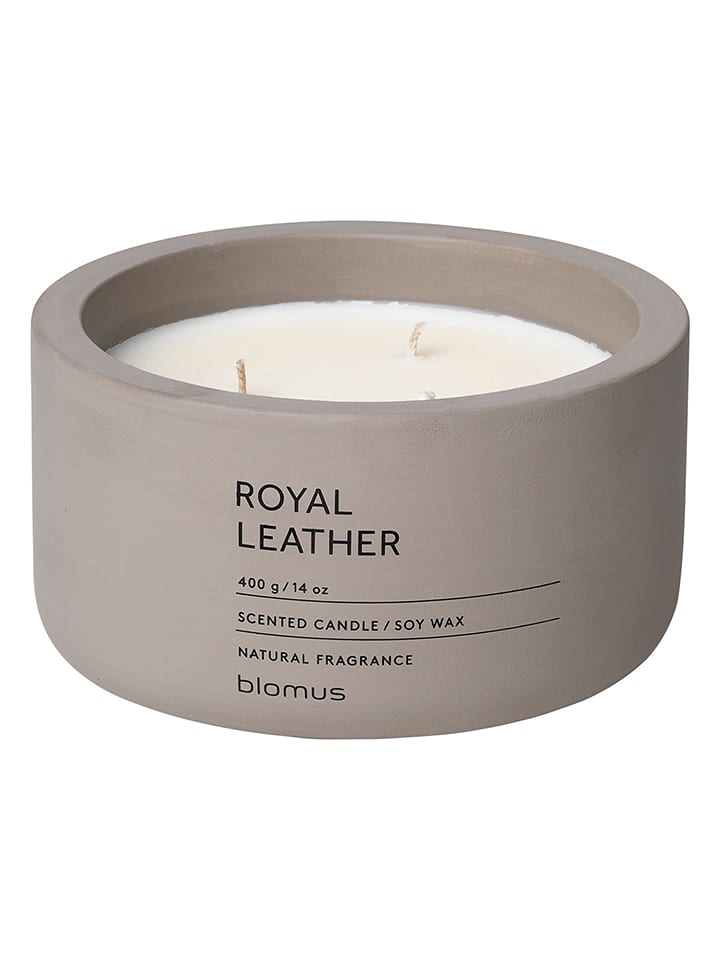 Blomus Duftkerze "Fraga" in Grau - 400 g - 44% | Kerzen-vasen