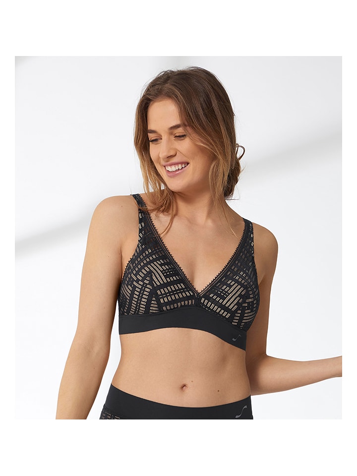 Sloggi Bustier in Schwarz - 65% | Größe S | Damen-bhs