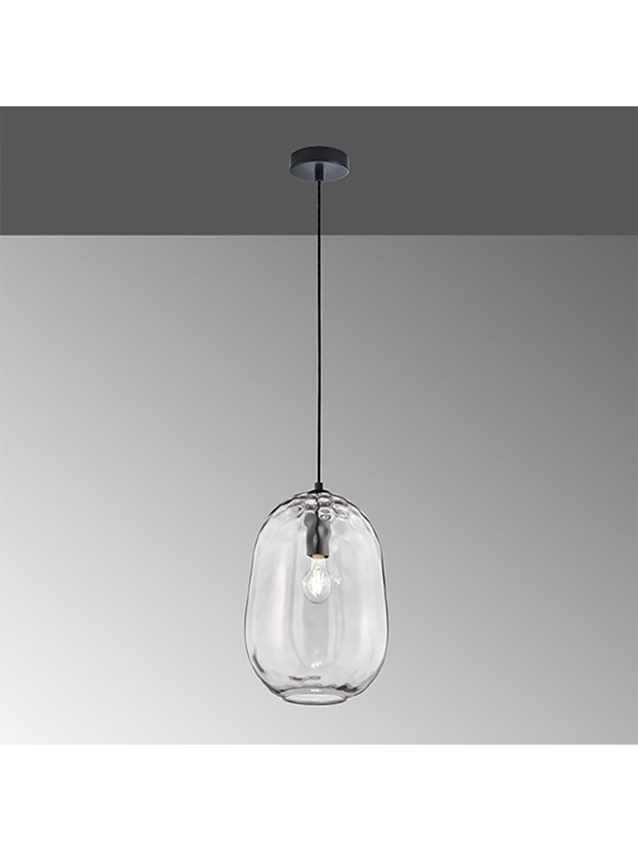 FISCHER & HONSEL Hängeleuchte "Bretagne" in Transparent - Ø 26 cm - 63% | Haengeleuchten-deckenleuchten