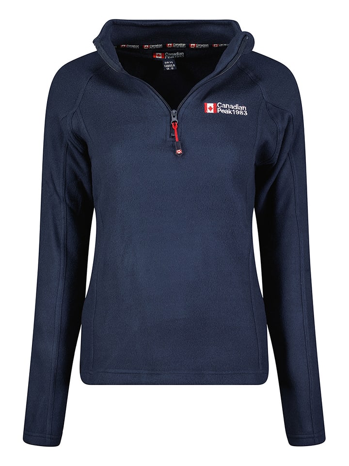 Canadian Peak Fleecepullover "Tugeak" in Dunkelblau - 69% | Größe XXL | Damenpullover