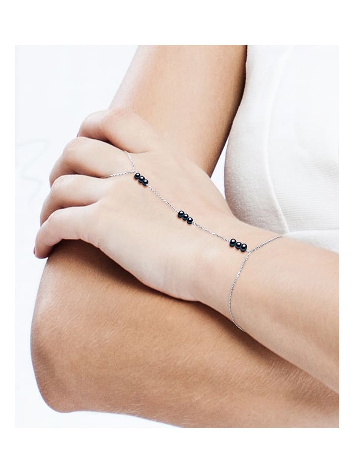 Pearline Silber-Armkette mit Perlen - 81% | Schmuck
