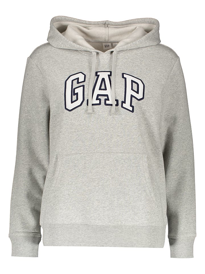 GAP Hoodie in Grau - 38% | Größe XL | Damen-sweatshirts-jacken