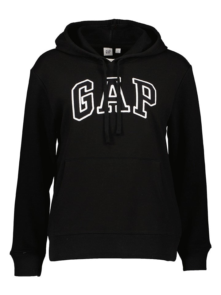 GAP Hoodie in Schwarz - 48% | Größe M | Damen-sweatshirts-jacken