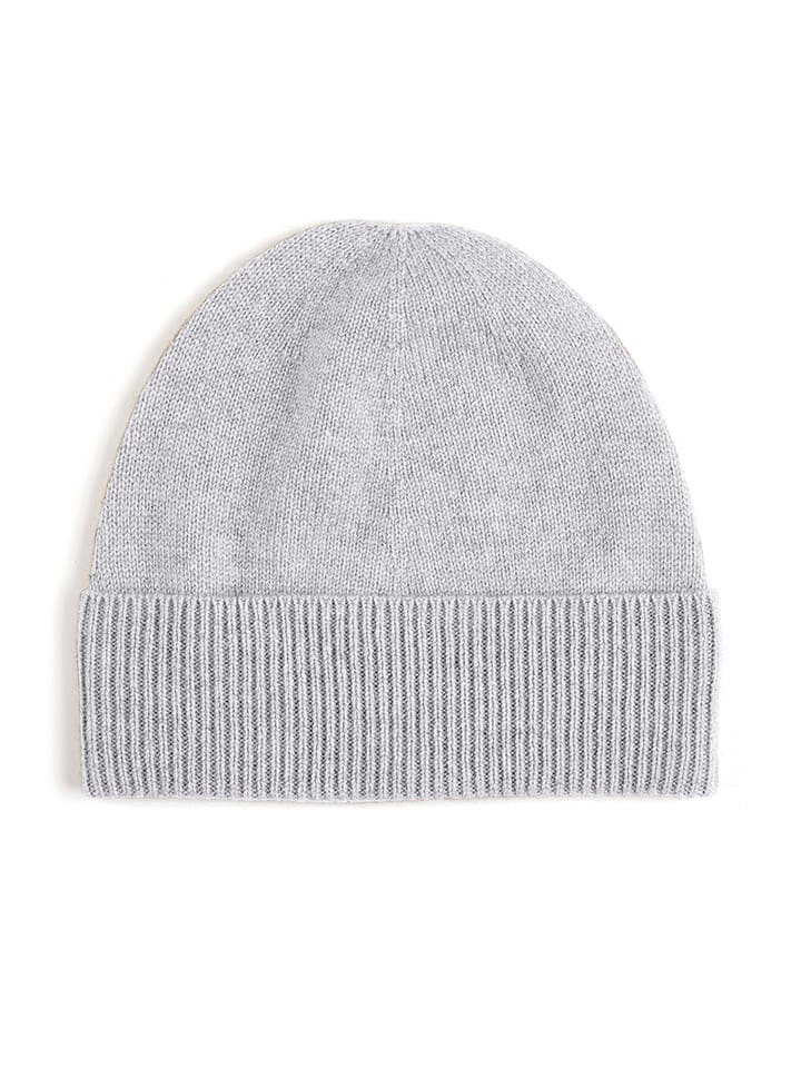 CXL by Christian Lacroix Kaschmir-Beanie in Hellgrau - 64% | Damen-muetzen-caps