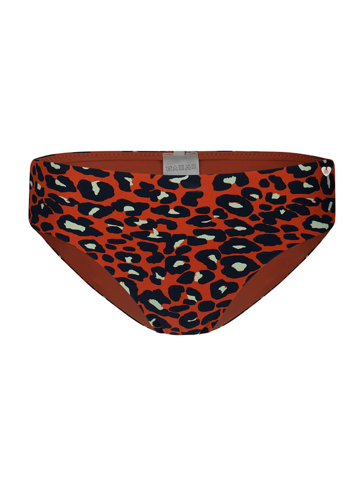 SHORT STORIES Bikini-Hose in Rot/ Schwarz - 67% | Größe 42 | Damen-bademode