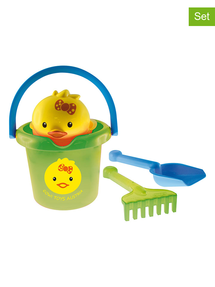 GOWI 4tlg. Sandspielzeugset "Küken" - ab 12 Monaten - 50% | Baby-outdoorspielzeug